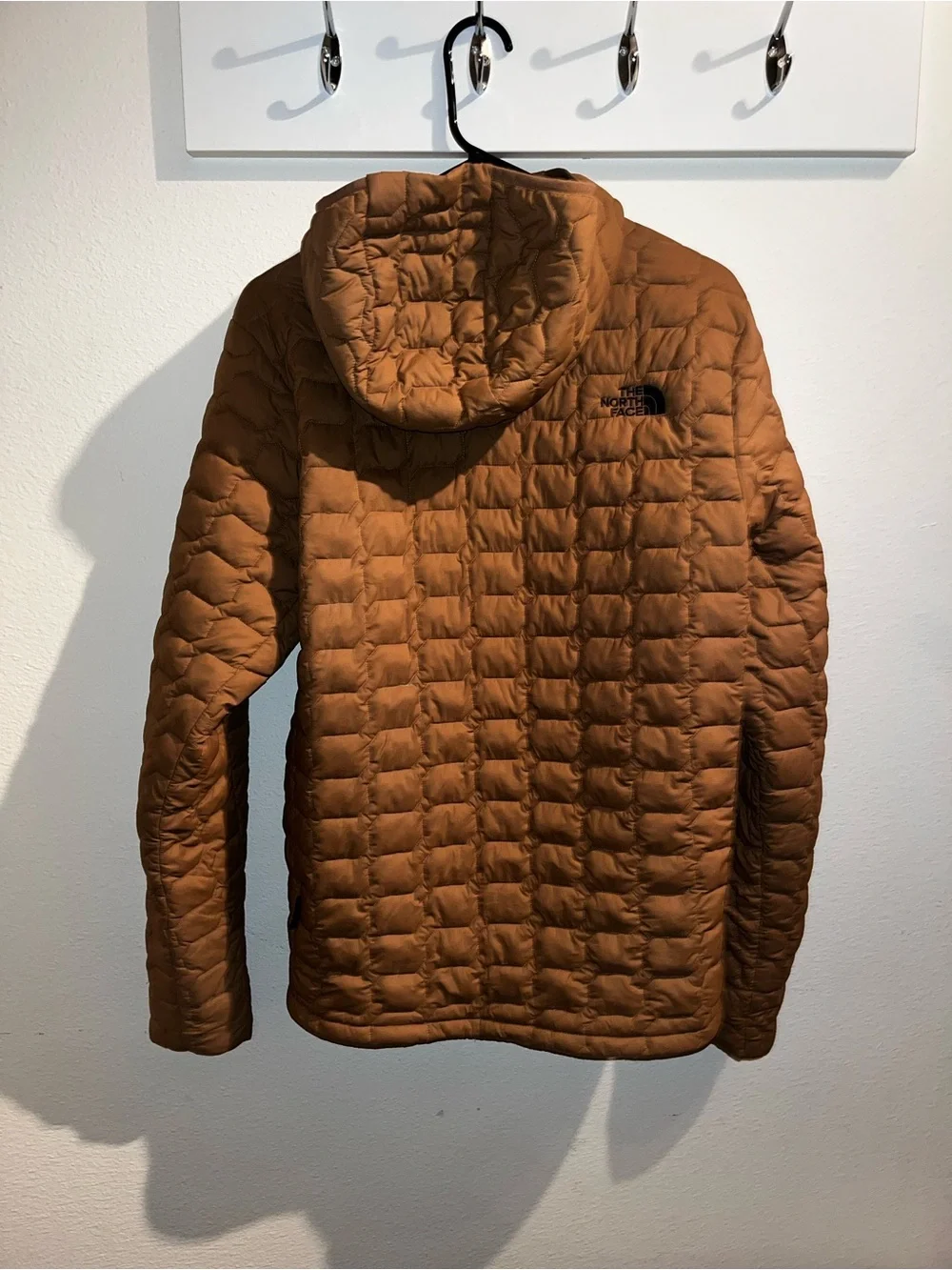 The North Face Men's Thermoball Hooded Jacket - Rust Brown
